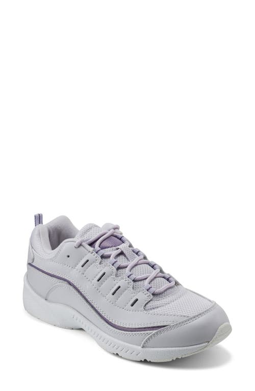 Easy Spirit Romy 28 Womens Leather Lifestyle Running & Training Shoes In Light Purple