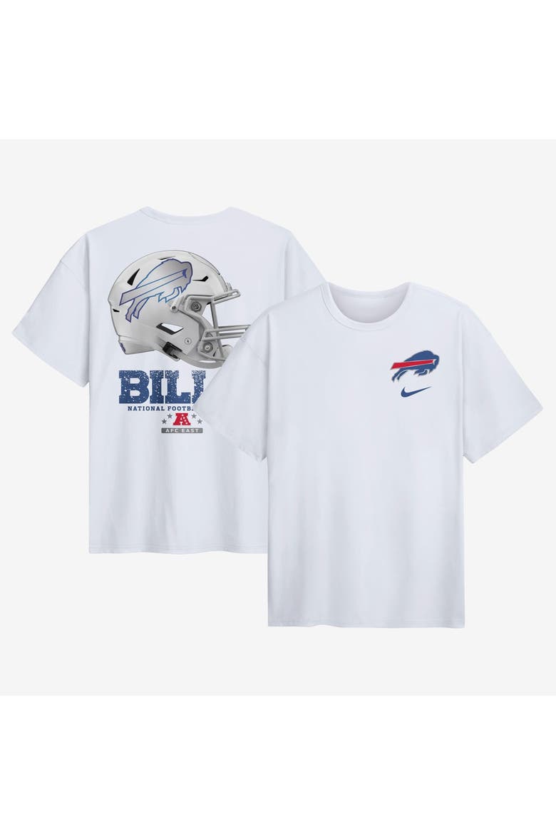 Men's Nike  White Buffalo Bills Rivalries Collection Max90 T-Shirt, Main, color, White