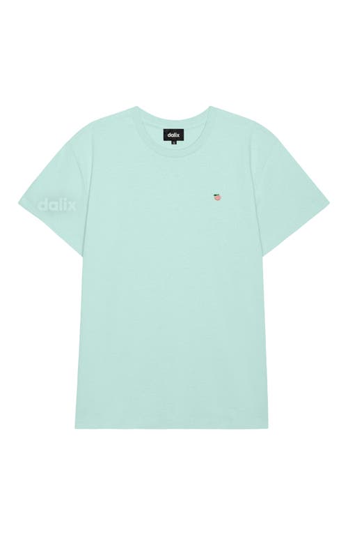 Dalix Womens Lil Peach Lightweight Everyday Tee In Green
