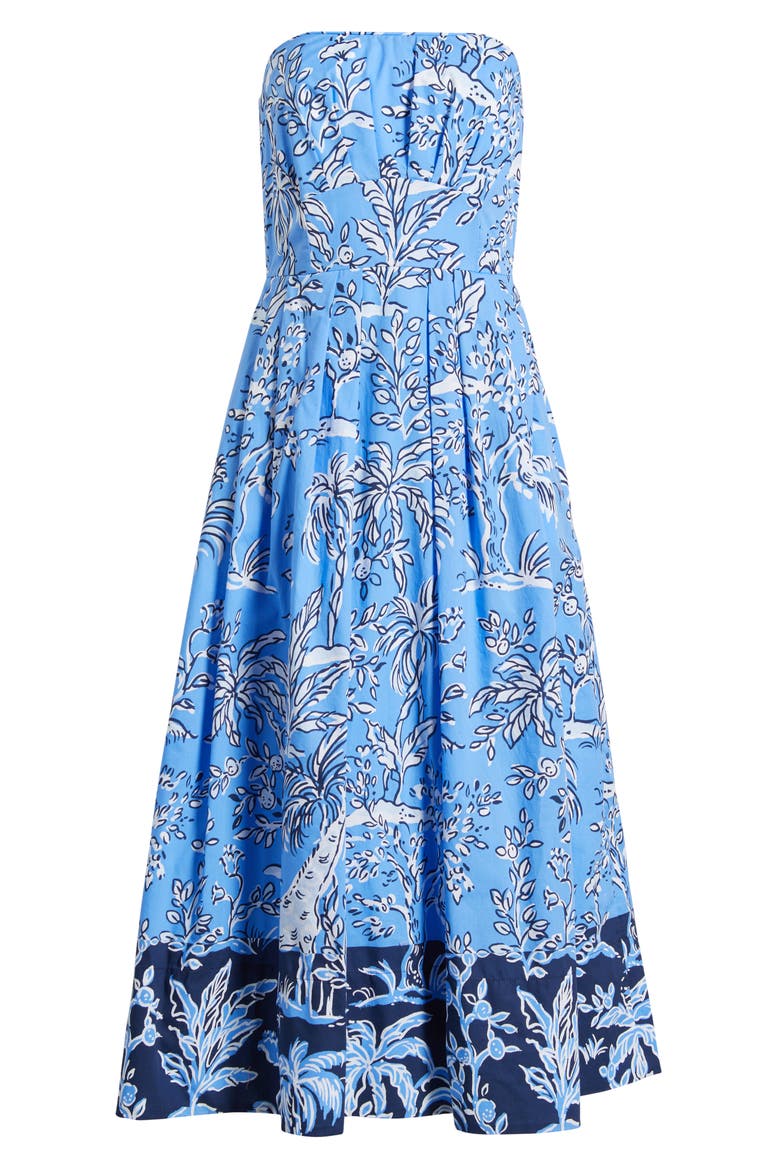 Lilly Pulitzer® Kenni Strapless Fit & Flare Dress (Women) | Nordstrom