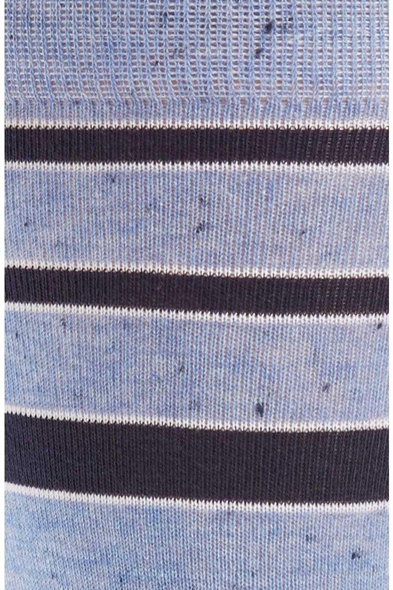 Stripe Socks, Alternate, color, MID BLUE HEATHER
