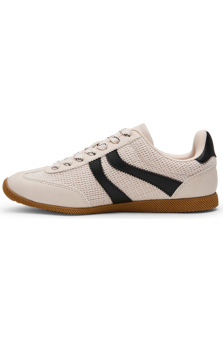 DV by Dolce Vita Goalie Sneaker, Alternate, color, Black White Woven