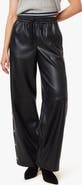 Habitual Faux Leather Track Pants