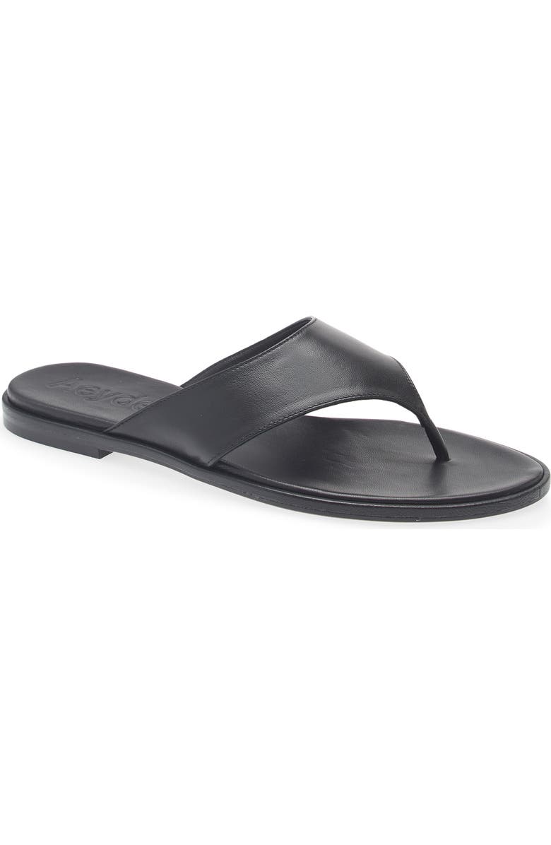 aeyde Amaya Flip Flop, Main, color, Black