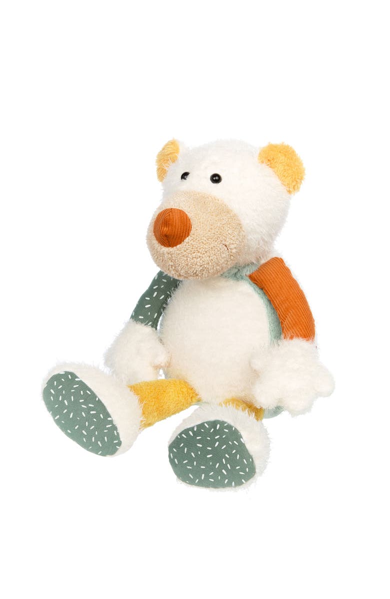 sigikid Patchwork Polar Bear Plush Toy, Main, color, Multicolored