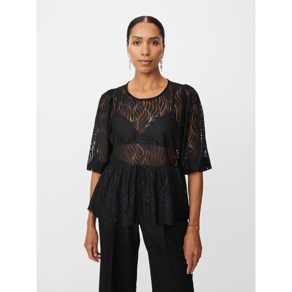 Masai Copenhagen Lace Top In Black
