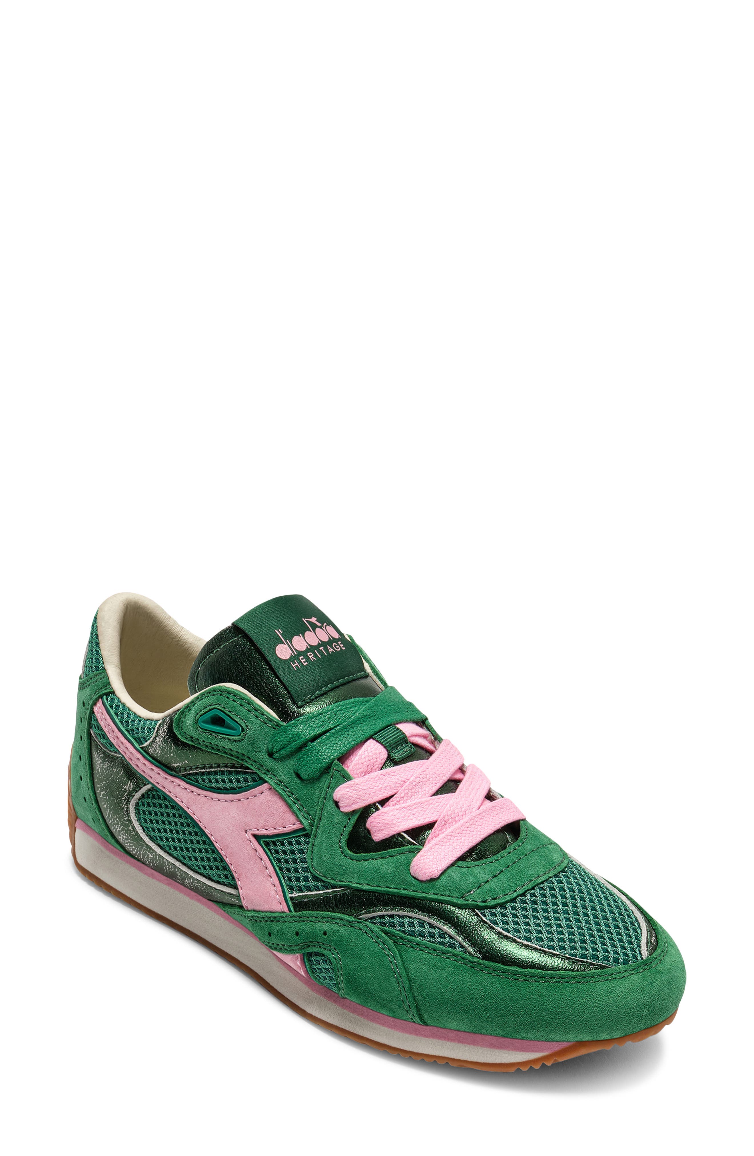 Diadora Gender Inclusive Equipe Revenge Sneaker, Main, color, Bosphorus Green