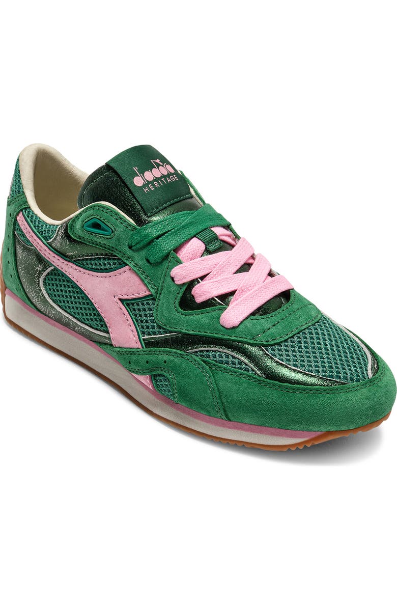 Diadora Gender Inclusive Equipe Revenge Sneaker, Main, color, Bosphorus Green