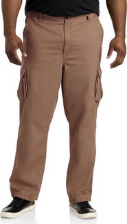 True Nation by DXL Big & Tall Broken-in Relaxed Fit Cargo Pants
