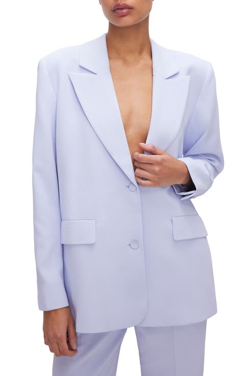 Luxe Suiting Boyfriend Blazer (Regular & Plus)