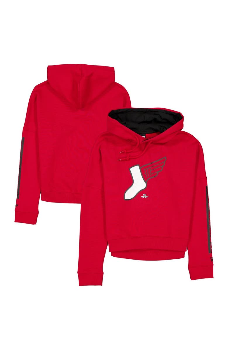 New Era Women's New Era  Red/Black Chicago White Sox 2025 City Connect Pullover Hoodie, Main, color, Red