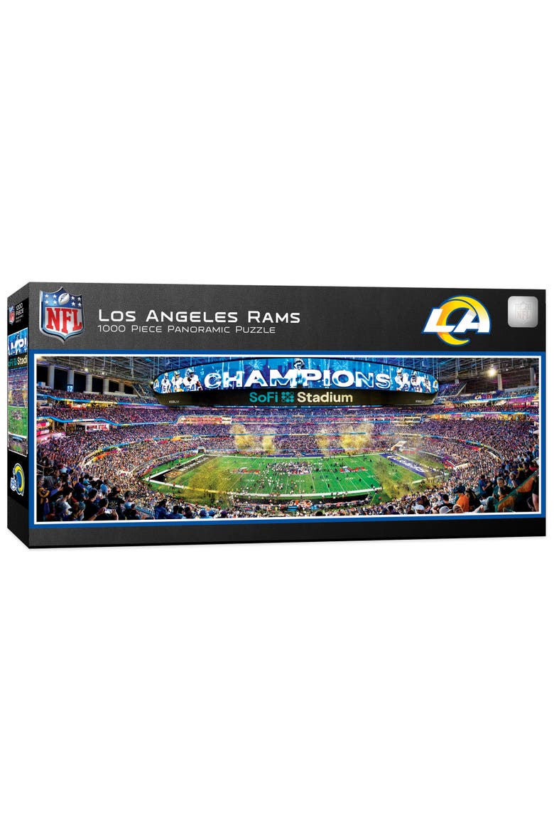 Los Angeles Rams 1000pc Panoramic Puzzle, Main, color, Multicolor