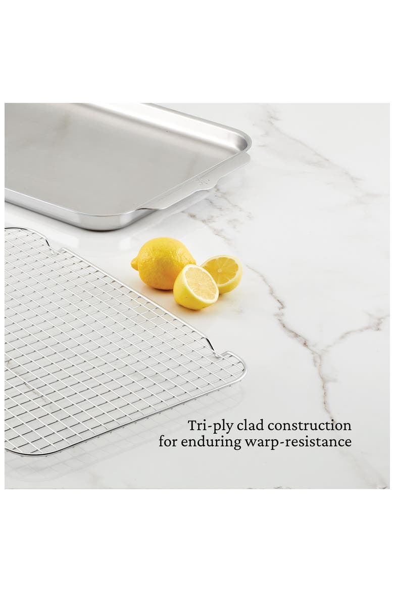 OvenBond Tri-Ply Medium Sheet Pan & Rack, Alternate, color, NO COLOR