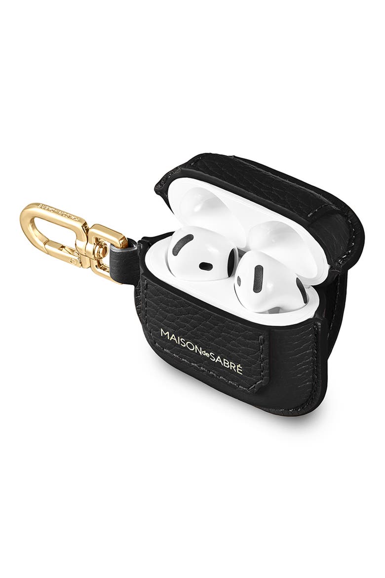 The AirPods 4 Case Charm, Alternate, color, Black Caviar