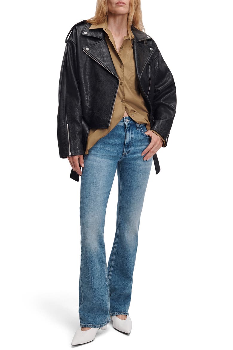 Peyton Mid Rise Bootcut Jeans, Alternate, color, MONTEROSSO