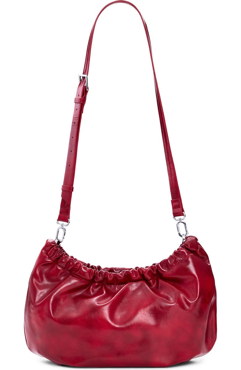 Desigual Medium Logo Embossed Shoulder Bag with Removable Charms & Card Holder, Alternate, color,