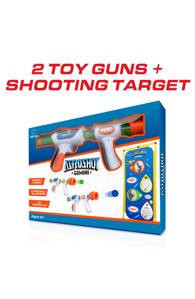 USA Toyz Astroshot Gemini Shooting Games, Alternate, color, Multi Color