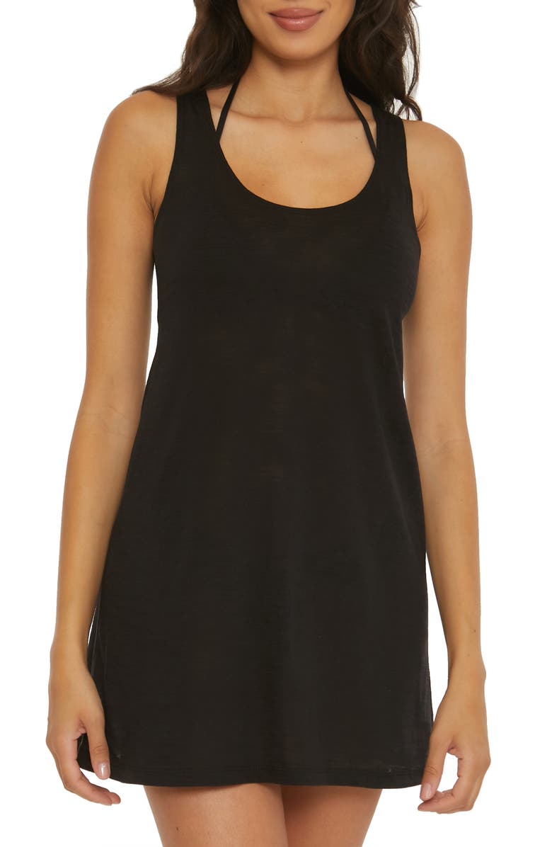 Becca Knot Back Tank Minidress, Main, color, 