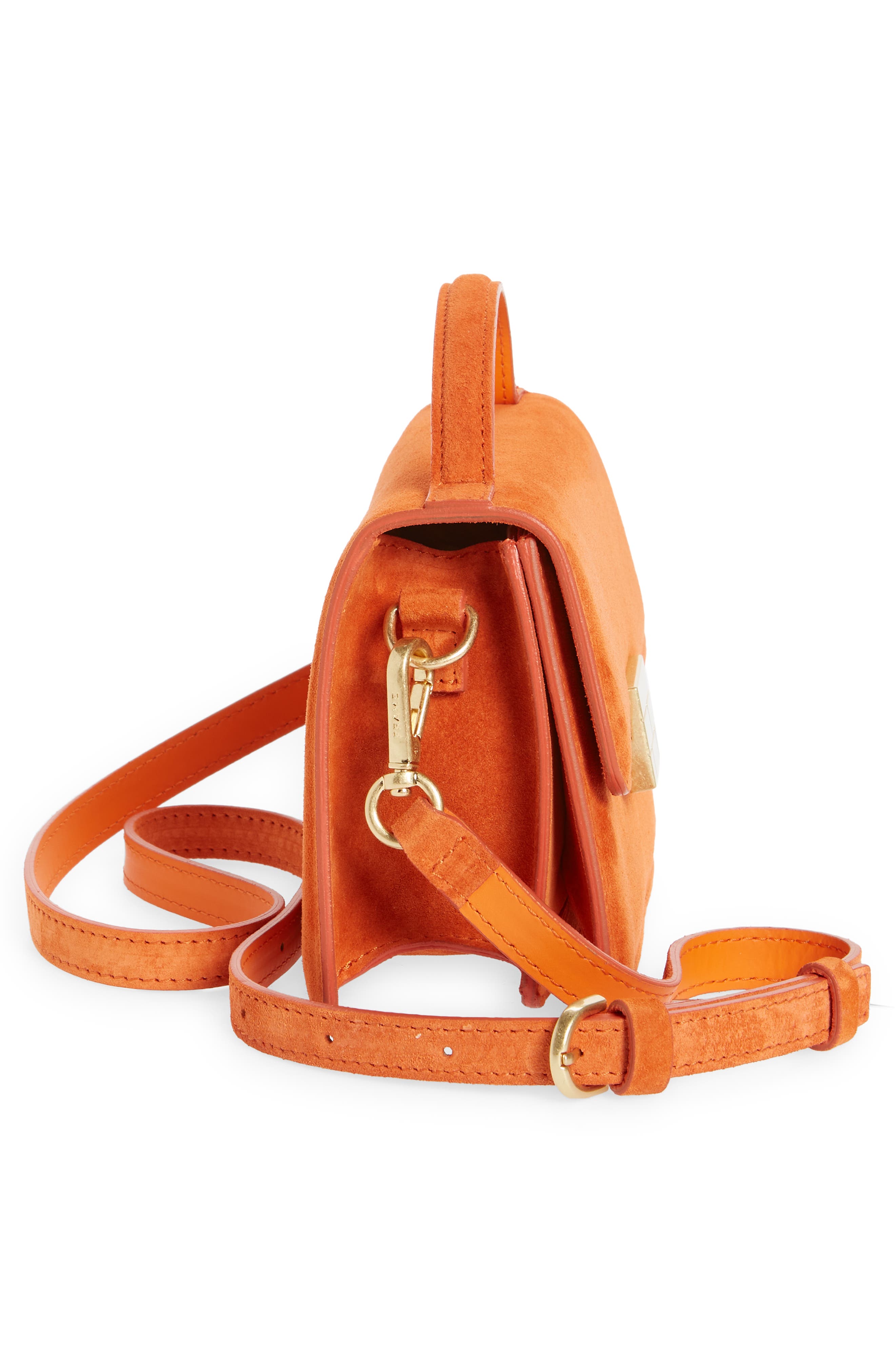 FRAME Le Signature Small Leather Crossbody Bag, Alternate, color, 