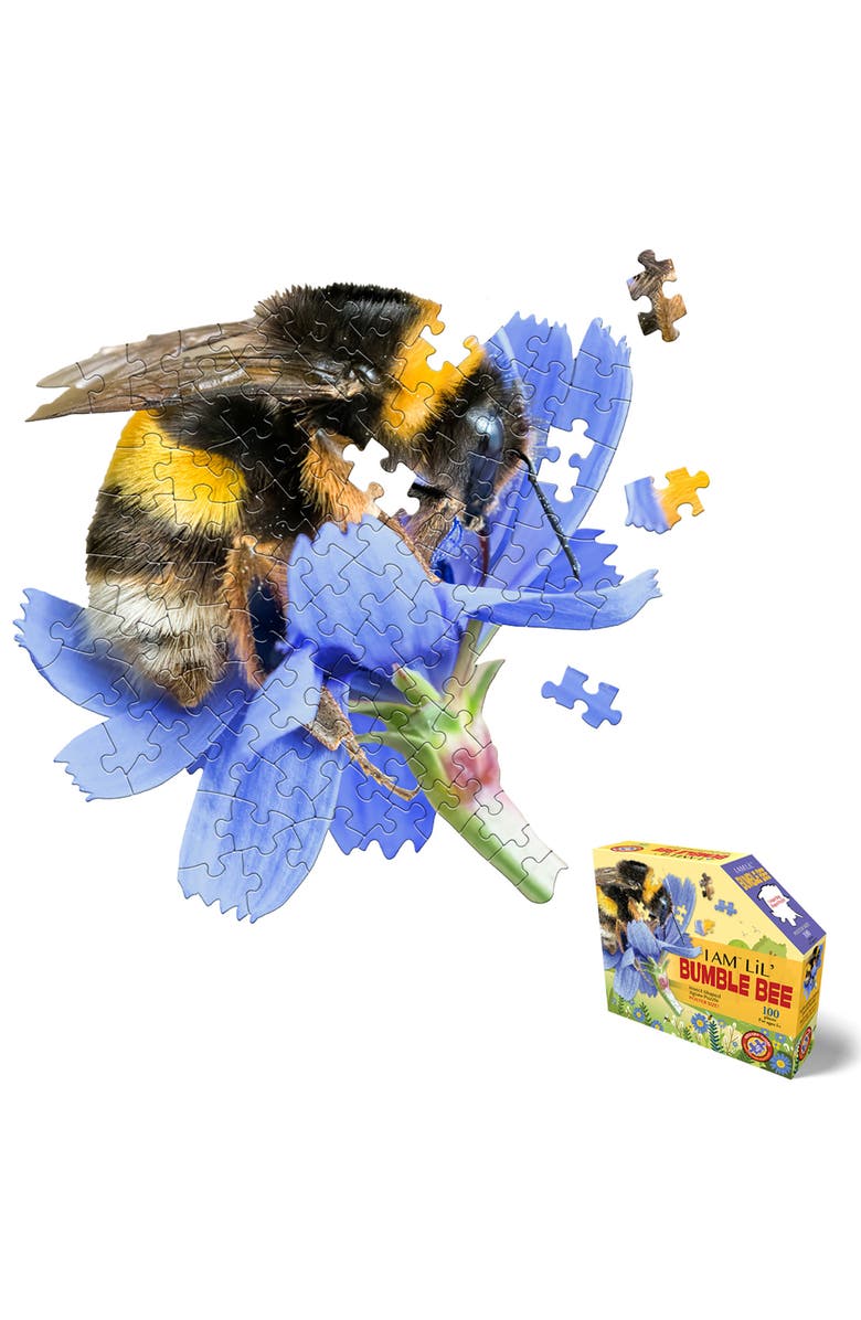 Madd Capp Lil Bumble Bee 100 Piece Jigsaw Puzzle, Alternate, color, Multicolored