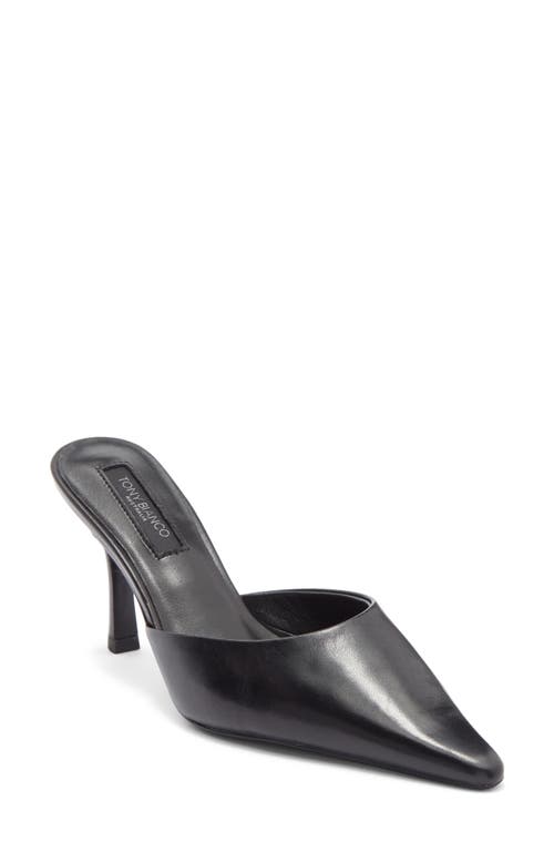 Tony Bianco Sicily Pointed Toe Mule In Silver