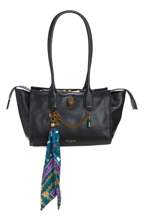Small Sloane Leather Shopper Bag