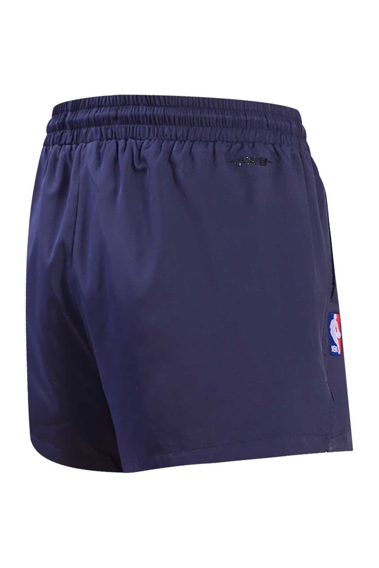 Women's Pro Standard  Navy Memphis Grizzlies Script Woven Shorts, Alternate, color, Navy