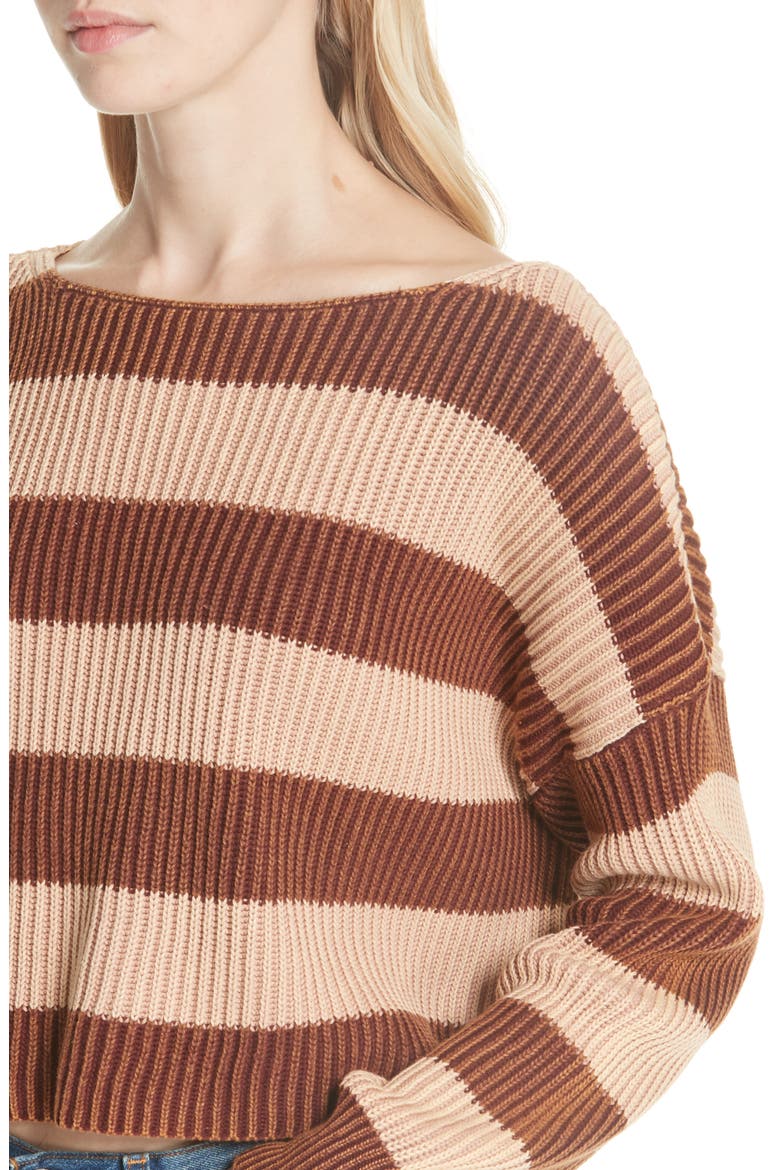 Just My Stripe Sweater, Alternate, color, NEUTRAL COMBO