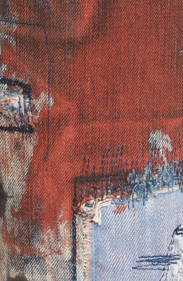 PRPS 'Barracuda' Destroyed Straight Leg Jeans, Alternate, color,