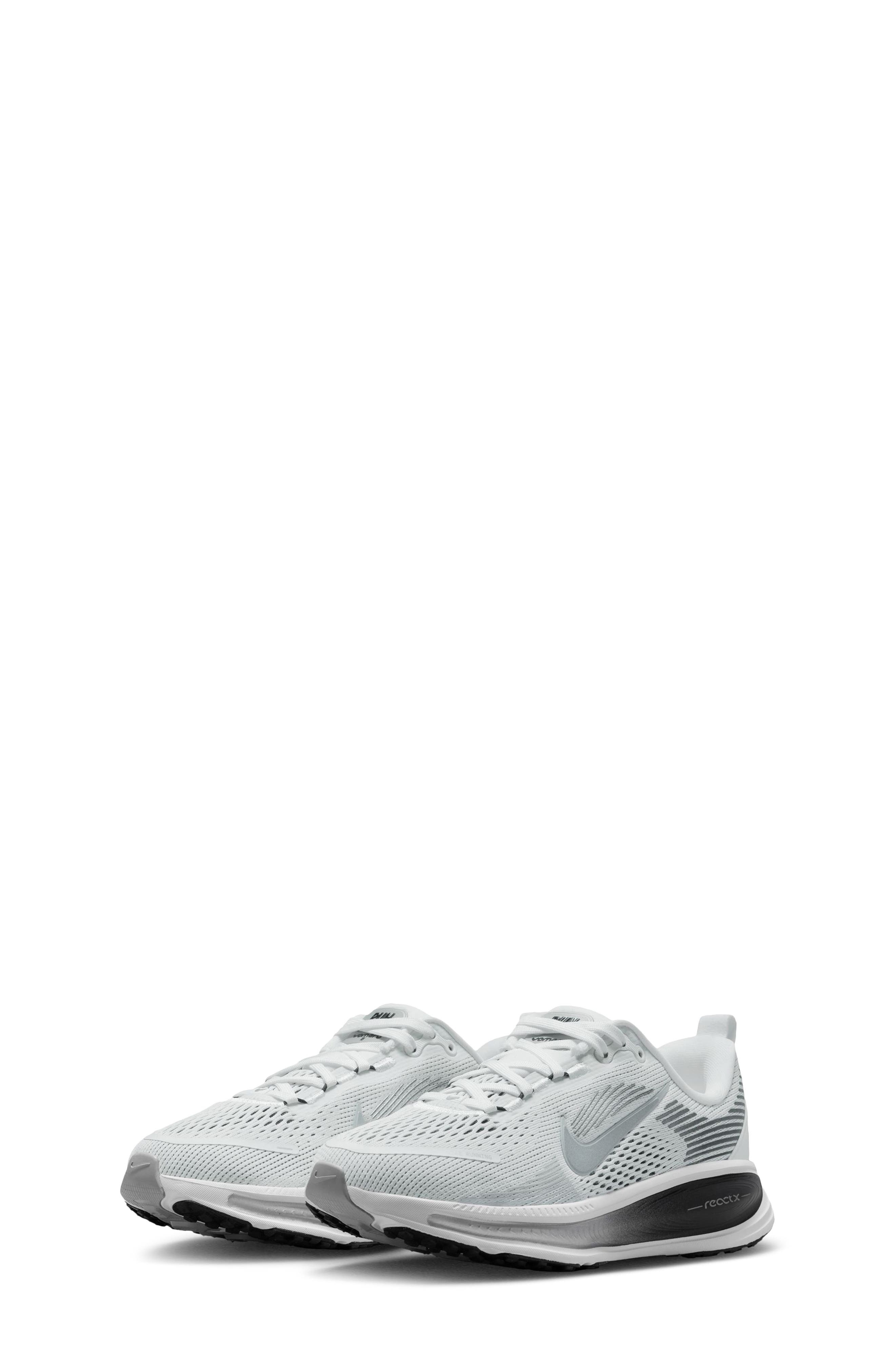 Nike Kids' Vomero 18 Running Shoe, Main, color, 100 Smtwht/M Silv