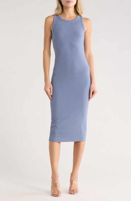L'AGENCE Racerback Midi Dress
