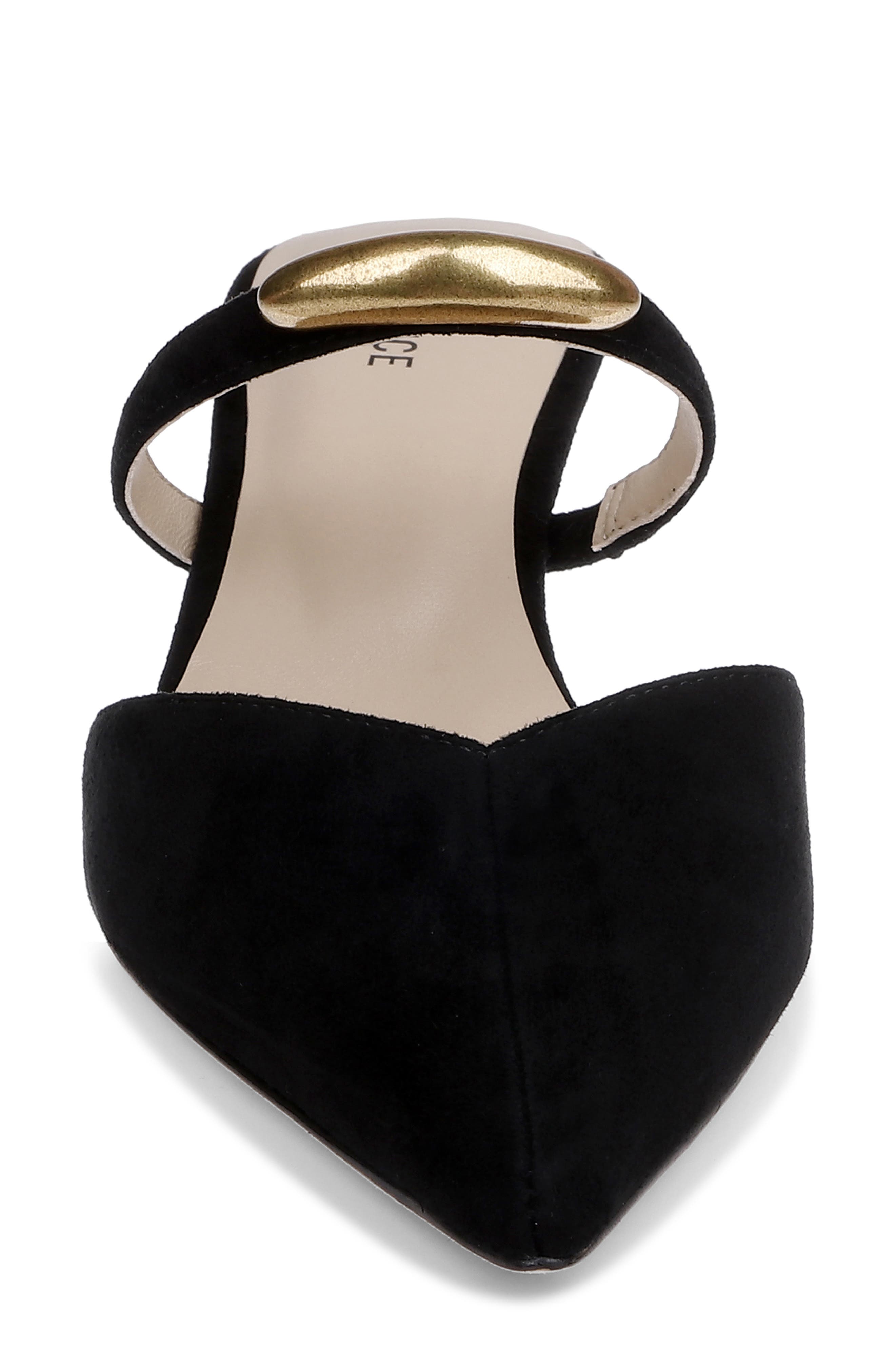 L'AGENCE Catania Mule, Alternate, color, Black Suede