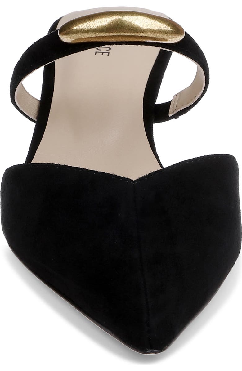 L'AGENCE Catania Mule, Alternate, color, Black Suede