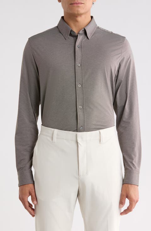 Commuter Classic Fit Stretch Button-Up Shirt