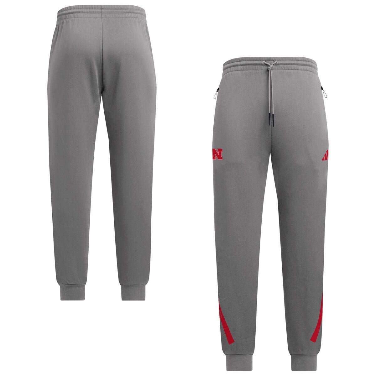 Gray Nebraska Huskers Z.N.E. Pants