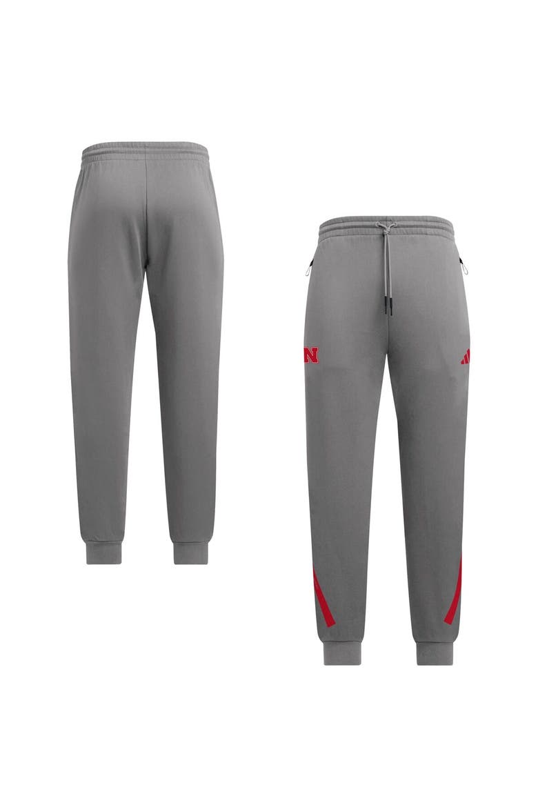 Gray Nebraska Huskers Z.N.E. Pants, Main, color, Gray