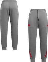 adidas Gray Nebraska Huskers Z.N.E. Pants