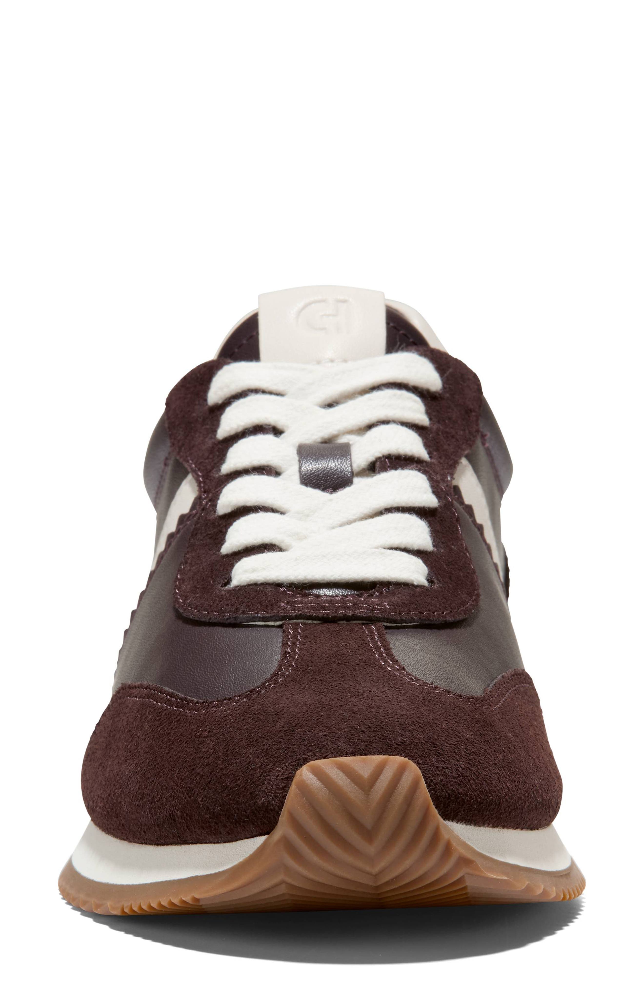 GrandPro Davina Sneaker, Alternate, color, CHOCOLATE/ IVORY/ SUEDE