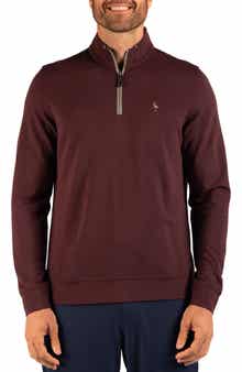Stonewashed Quarter Zip Pullover