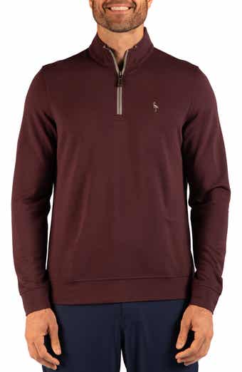 Stonewashed Quarter Zip Pullover