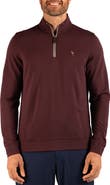 TailorByrd Stonewashed Quarter Zip Pullover