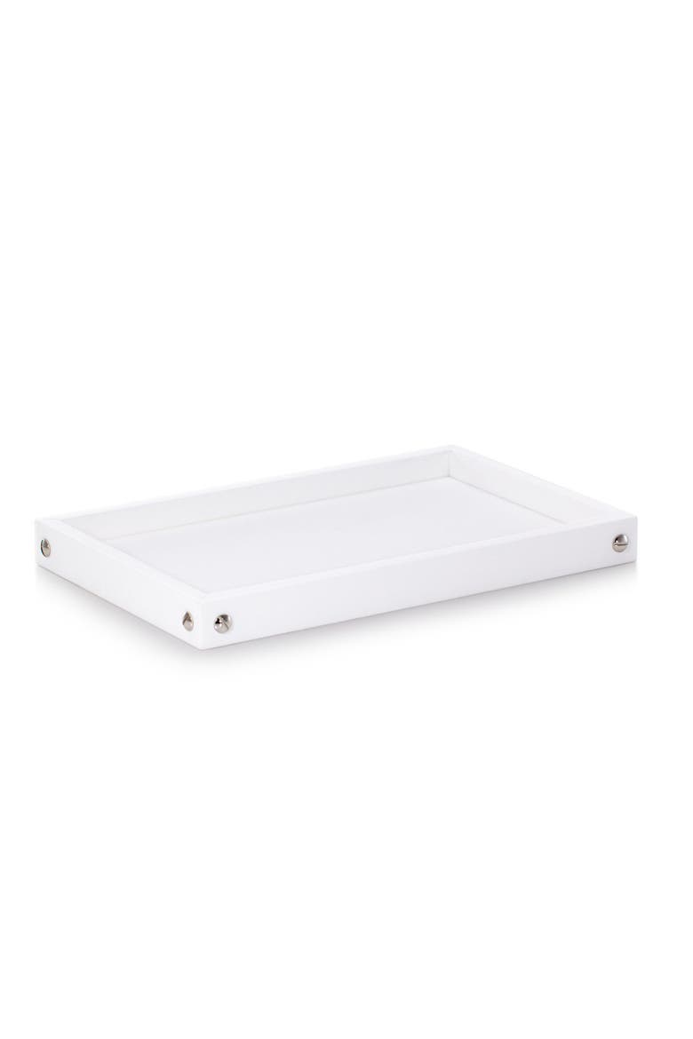 Tornillo Chrome Tray, Main, color, WHITE