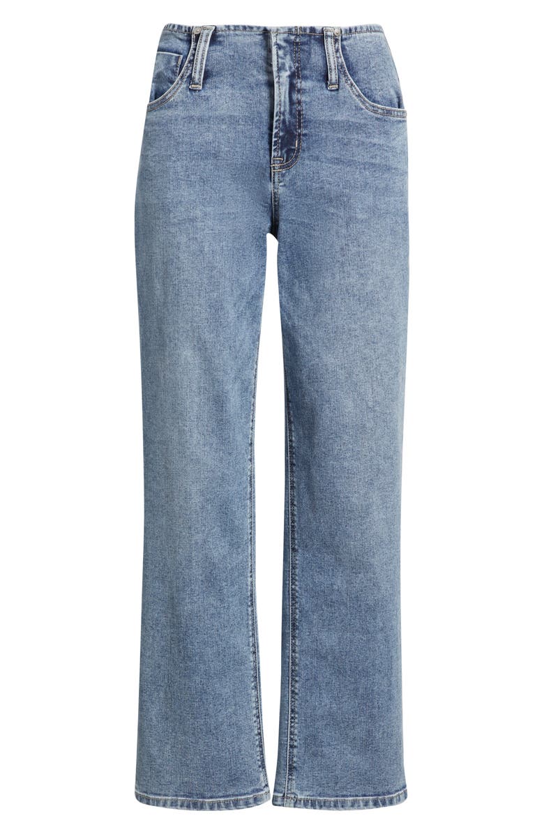 CITY BLUES Bandless Straight Leg Jeans, Alternate, color, Indigo