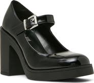 Madden Girl Daphne Mary Jane Faux Leather Pump