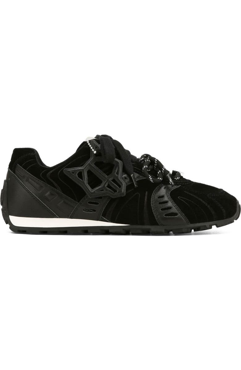 Naked Wolfe Lapse Brown Suede, Main, color, Black