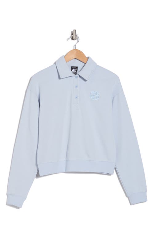 Starter Polo Sweatshirt In Heather1