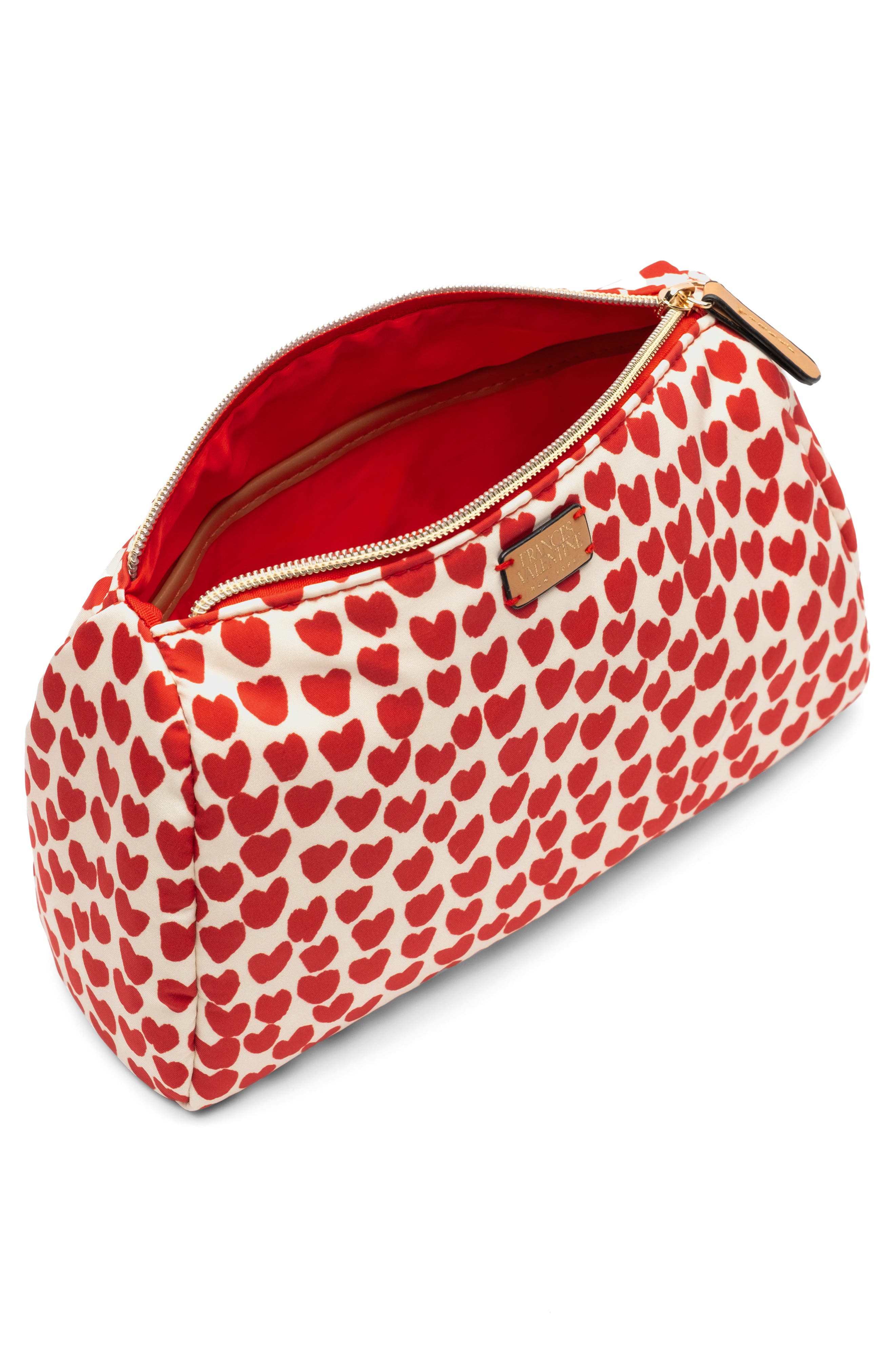 Frances Valentine Large Cosmetic Bag, Alternate, color, 