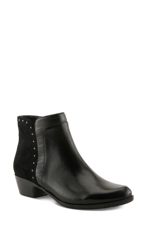 Annelise Leather Bootie