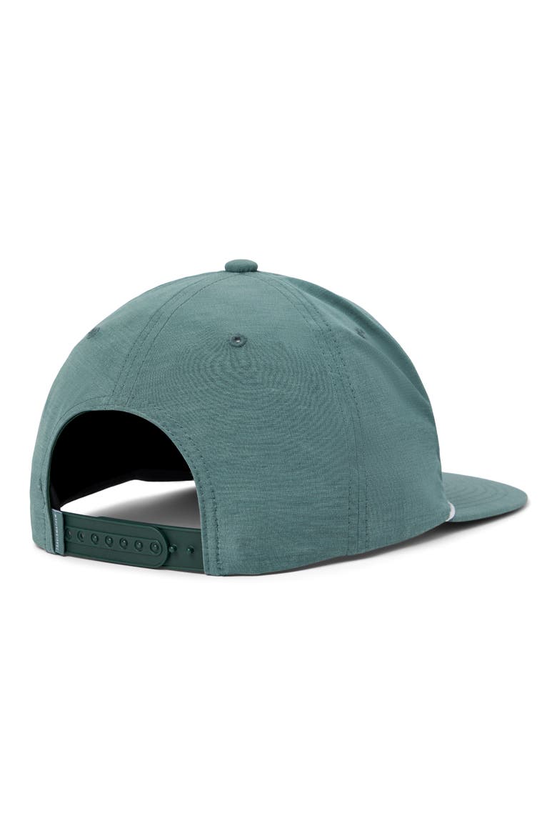 Patron Badge Snapback Baseball Cap, Alternate, color, SILVER PINE