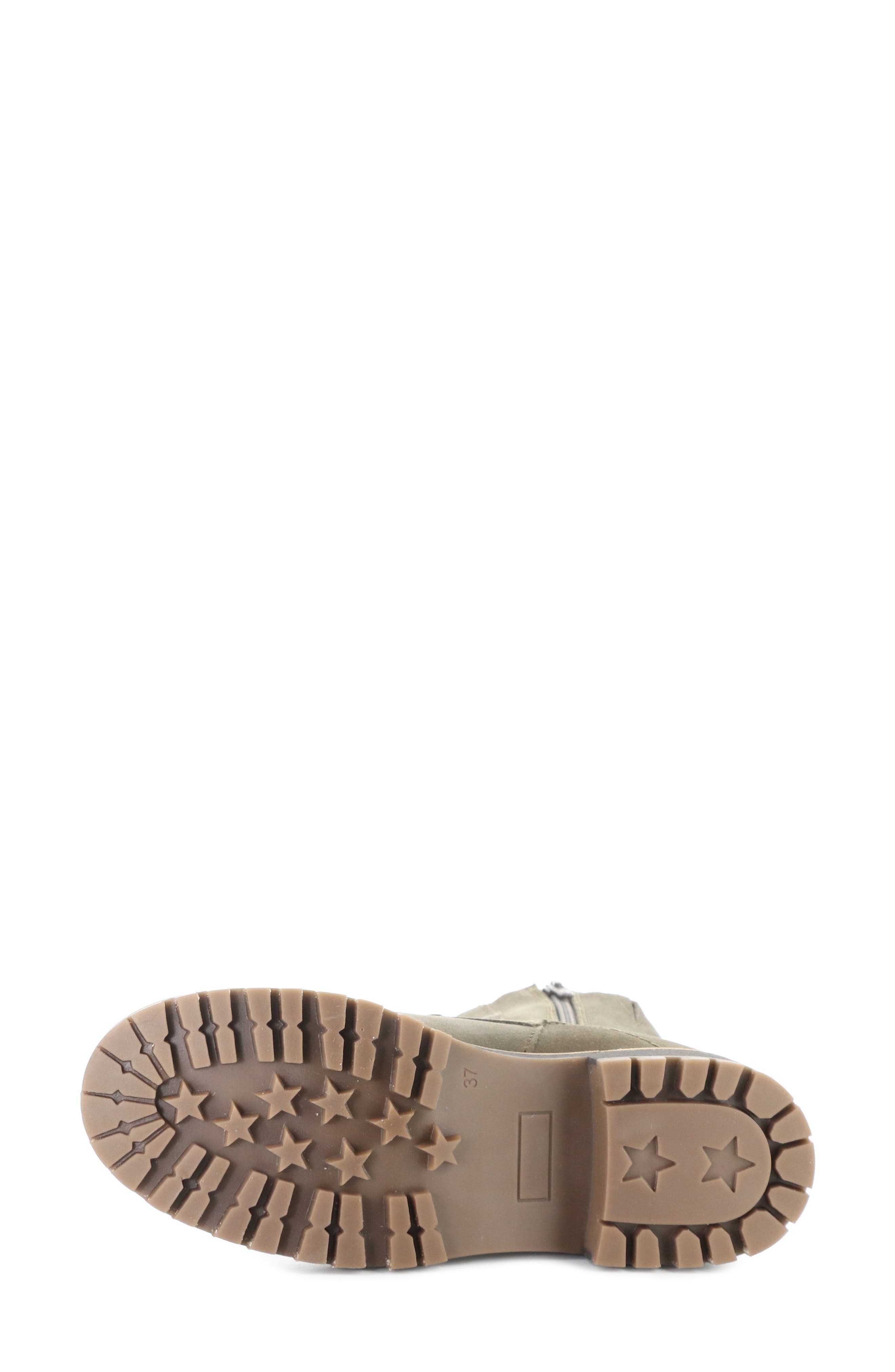 Asher Waterproof Faux Fur Bootie, Alternate, color, TAUPE